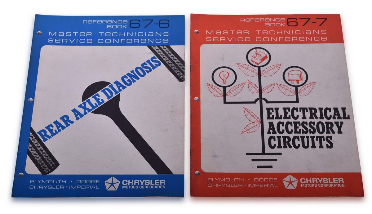 1967 Chrysler Dealership / Technician Literature - Rear Axle Diagnosis and Electrical Accessory Circuits