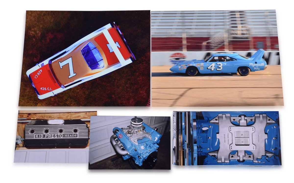 "The King" Richard Petty Plymouth Superbird Photo, Max Wedge Engine Photos