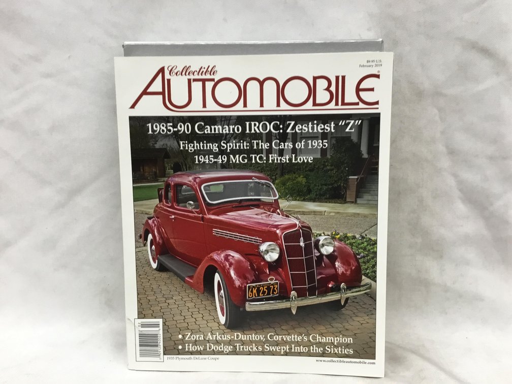 Collectible Automobile - Six 2019 Issues