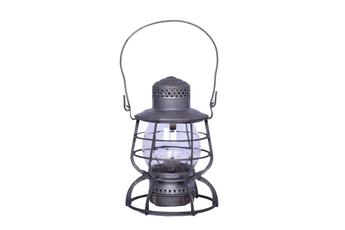 Armspear Southern Railway Railroad Lantern Clear Cast Globe