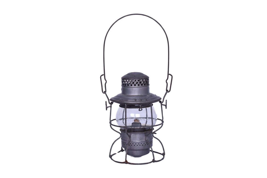 Adams & Westlake Southern Railway Kero Railroad Lantern with Clear Cast Globe