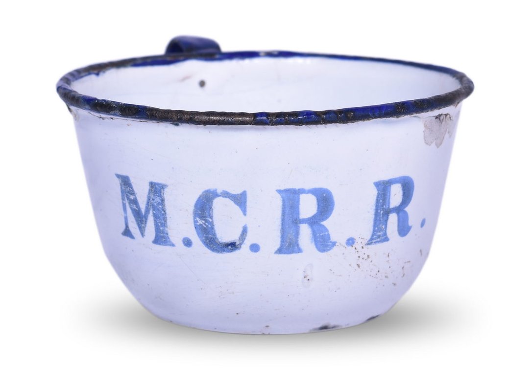 Michigan Central Railroad Enamelware Worker's Drinking Cup