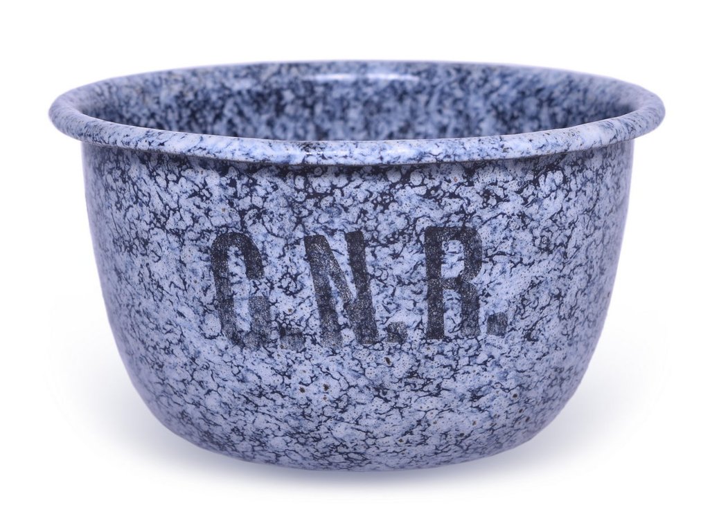 Canadian National Railway Graniteware Enamel Worker's Drinking Cup