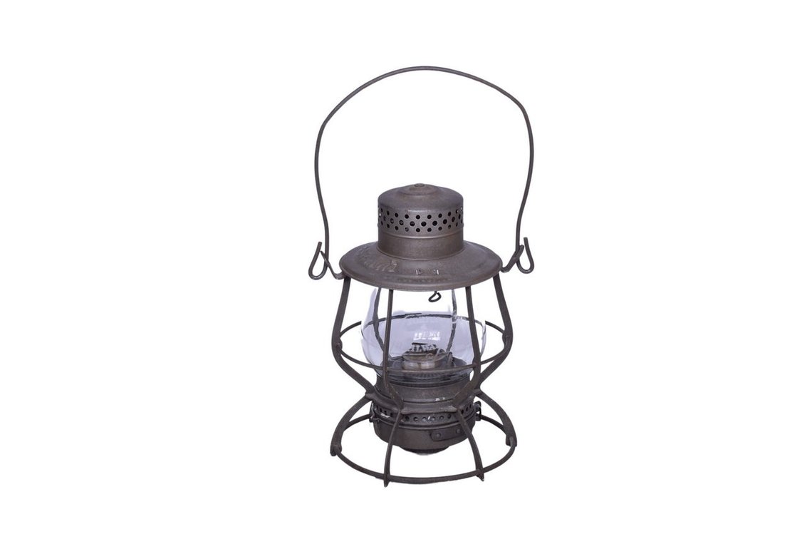 Keystone Norfolk and Southern Railway Railroad Lantern with Clear Etched Globe