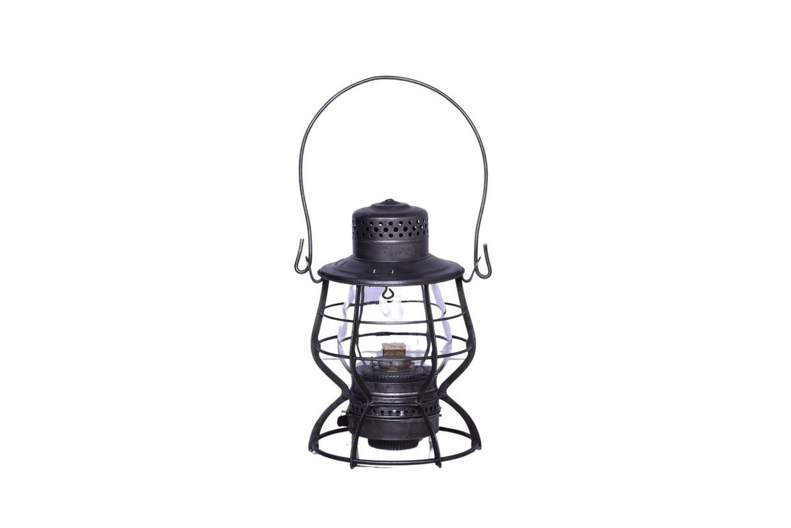 Keystone Atlantic Coast Line Railroad Lantern with Clear Globe