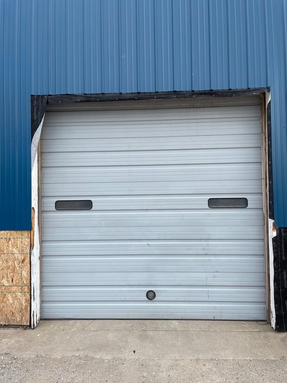 10' x 10' Industrial Overhead Garage Door - Removed and Ready for Moving