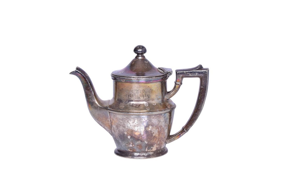 Louisville and Nashville Railroad International Silver Co. Teapot 10 Oz