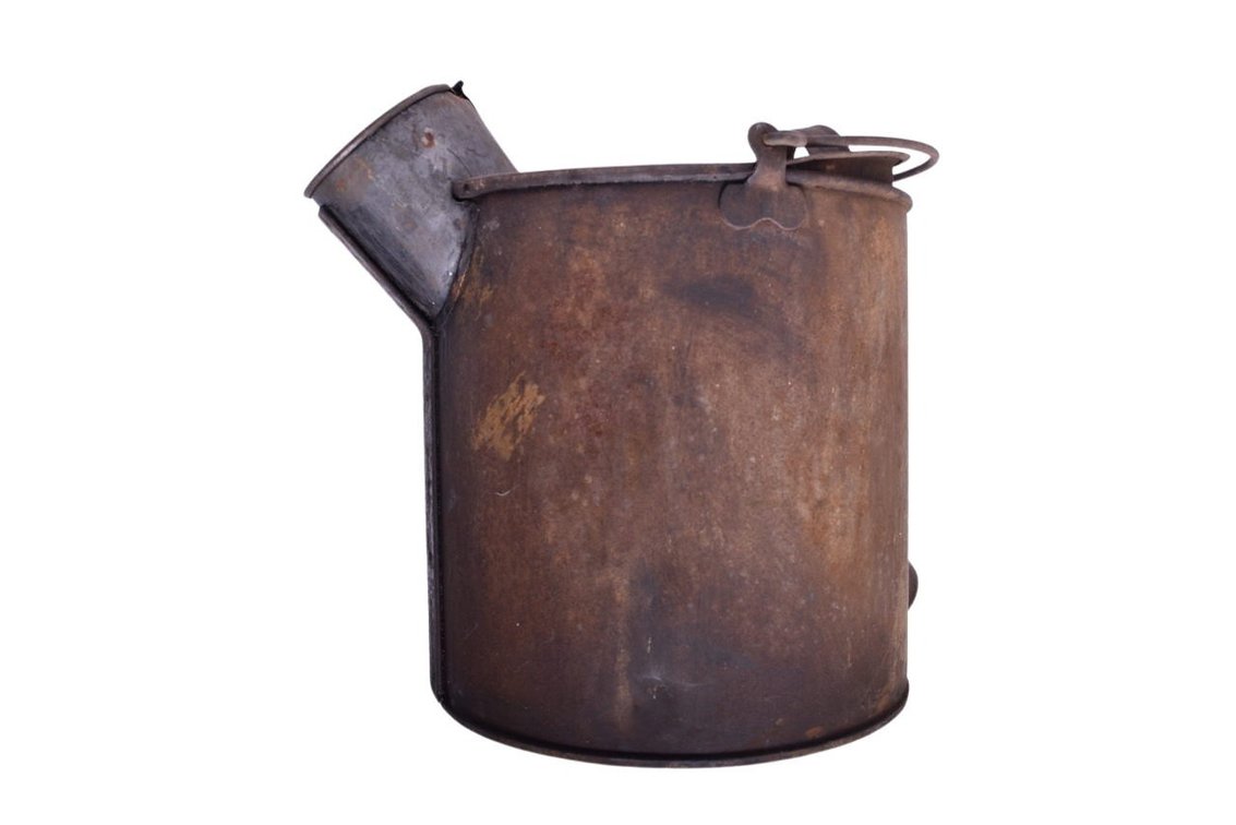 Honey Pot Bucket Embossed With Pennsylvania Railroad