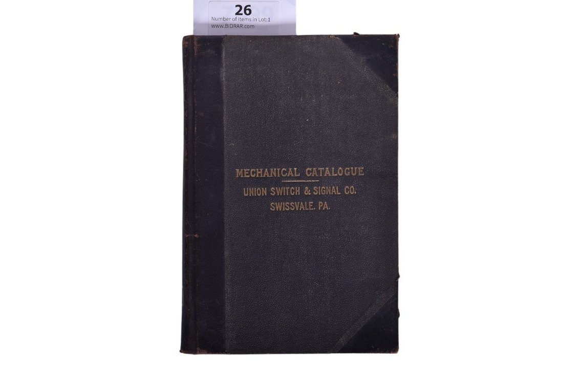 Union Switch and Signal Section C Mechanical Catalogue