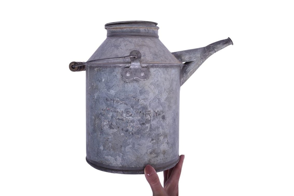 Norfolk & Western Railroad Embossed Water Can