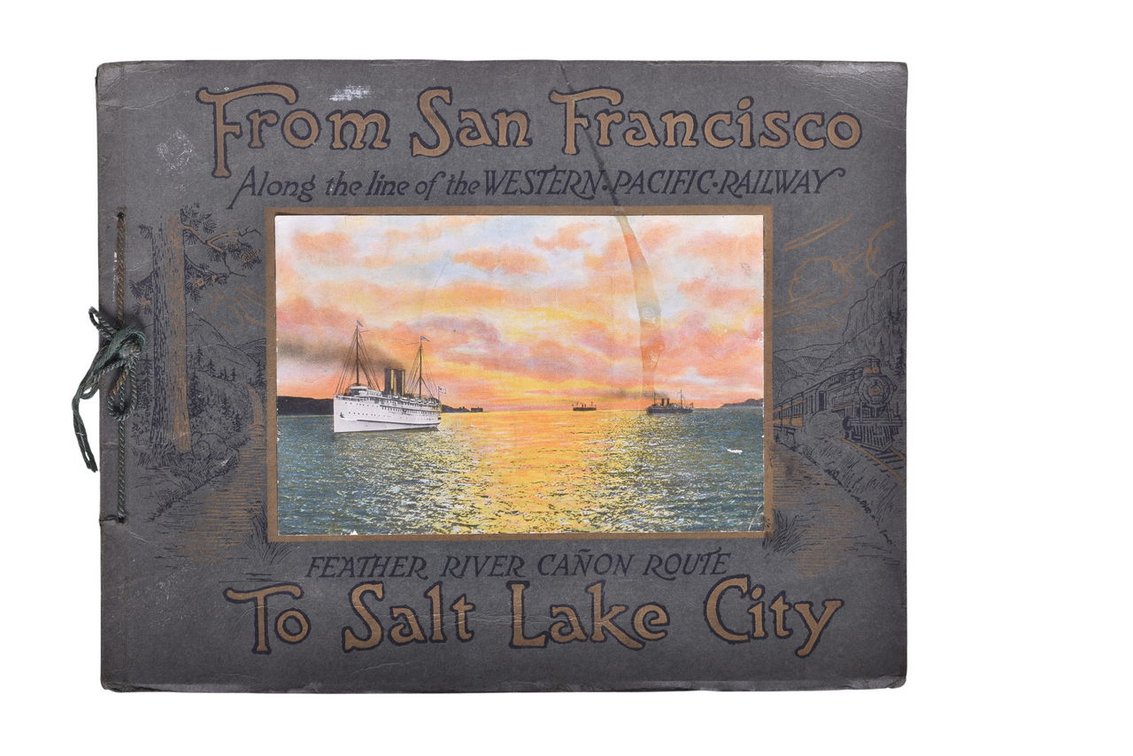 Western Pacific Railway Travel Picture Book
