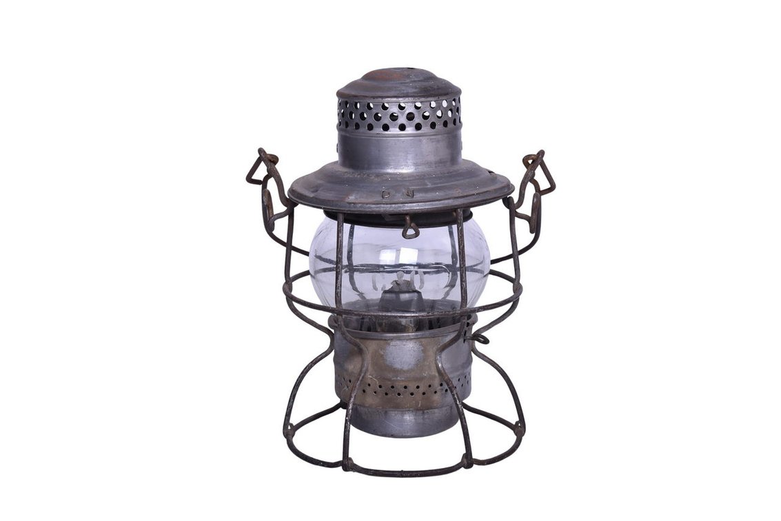 Baltimore & Ohio Railroad Adams & Westlake "Adlake" Lantern w/ Clear C&O Stamped Globe
