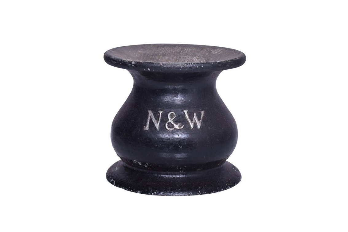Norfolk & Western Cast Iron Spittoon