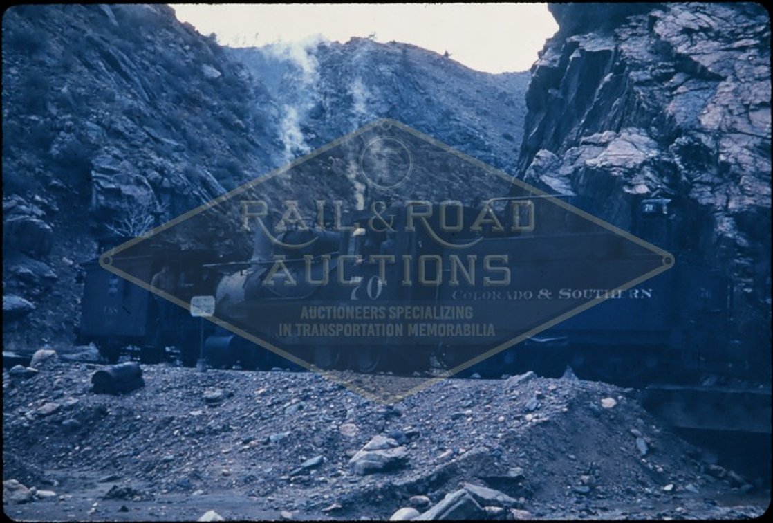 20 Slides - Colorado & Southern Steam