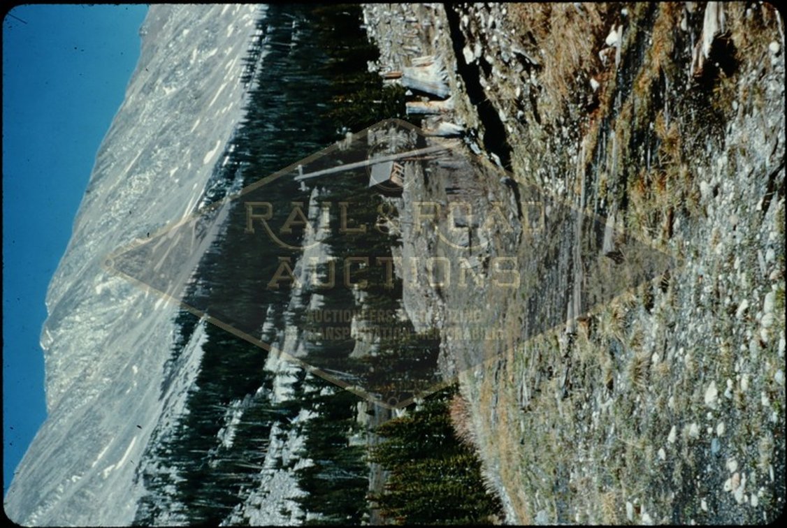 26 Slides - Abandoned ROW and Buildings, likely Colorado and Southern