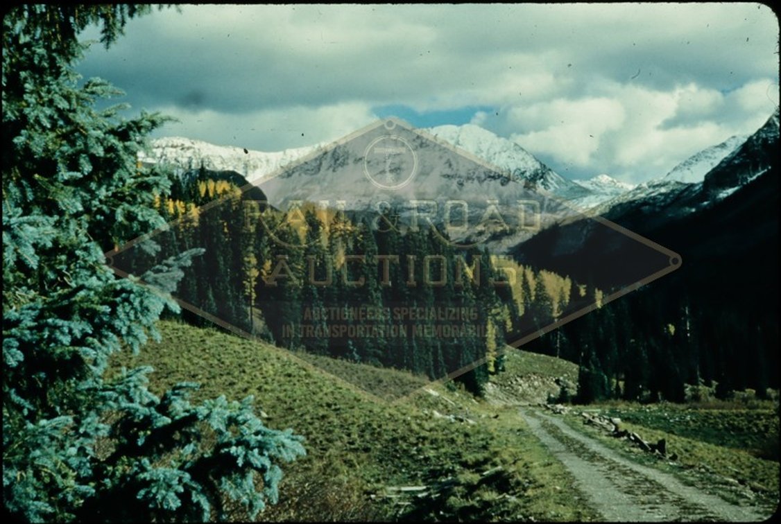22 Slides - Abandoned ROW and Buildings, likely Colorado and Southern