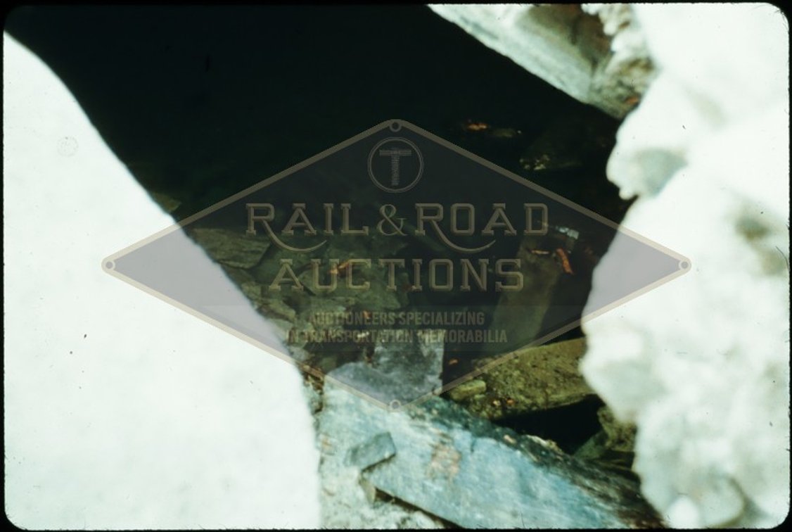 22 Slides - Abandoned ROW and Buildings, likely Colorado and Southern