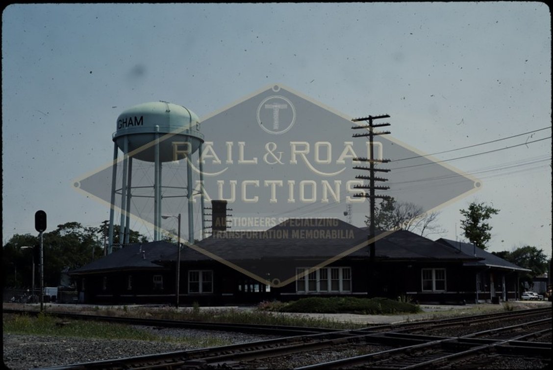 22 Slides - Illinois Central, Amtrak, Chicago Central