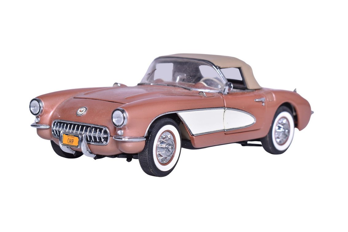 Danbury Mint 1:24 Die Cast 1957 Chevrolet Corvette The Chip Miller