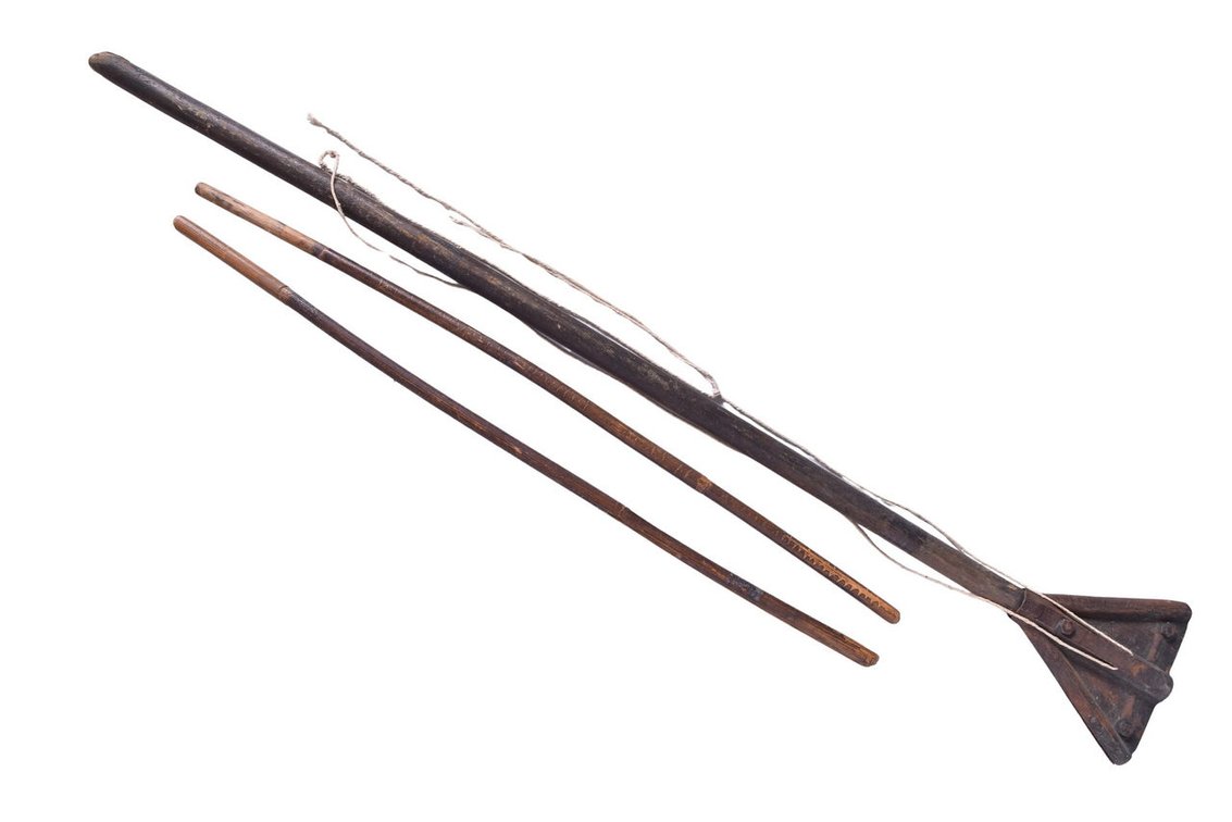 Wooden Railroad Delivery Fork