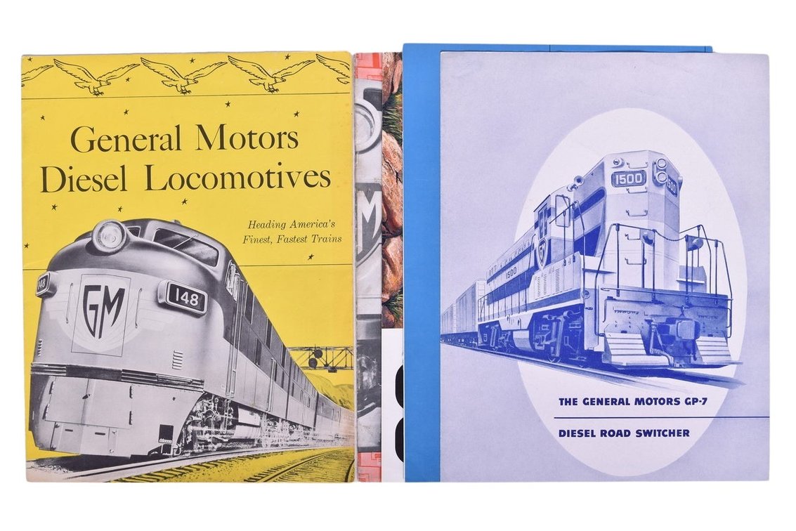 Group Of Five General Motors Sales Brochures- Electro-Motive Diesel