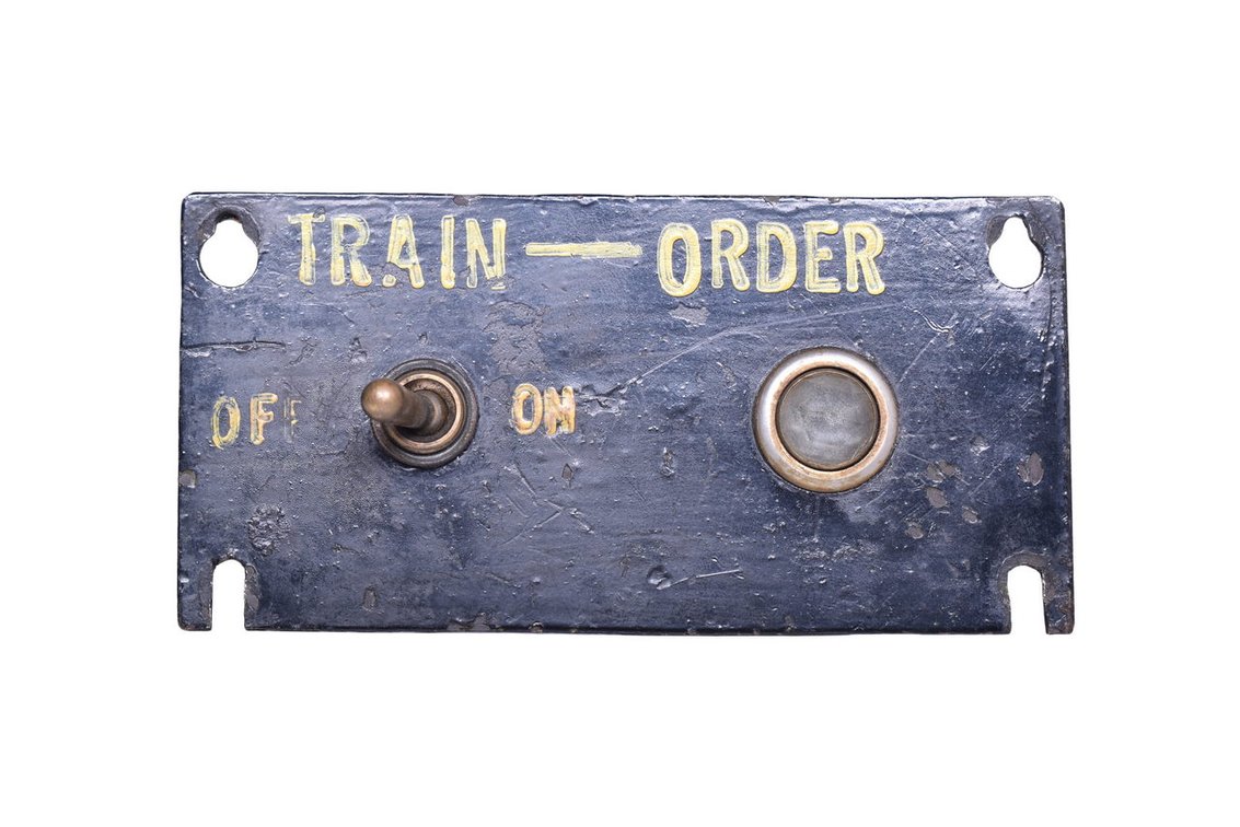 Depot Switch For Train Order Lamp