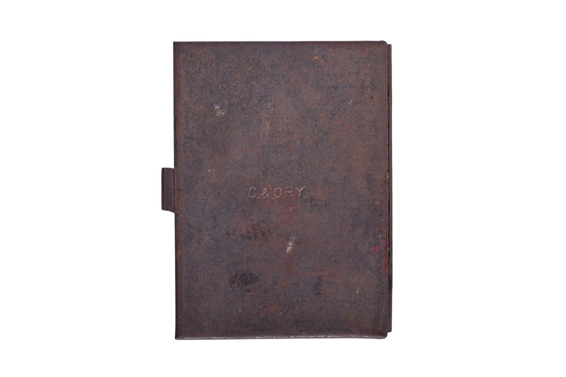 Chesapeake & Ohio Marked Metal Box