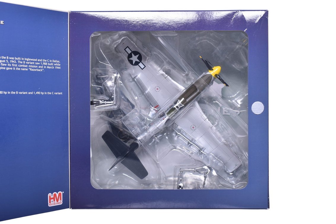 Hobby Master 1:48 P-51B Mustang Die Cast P-51C "Little Jeep" WWII Military Plane