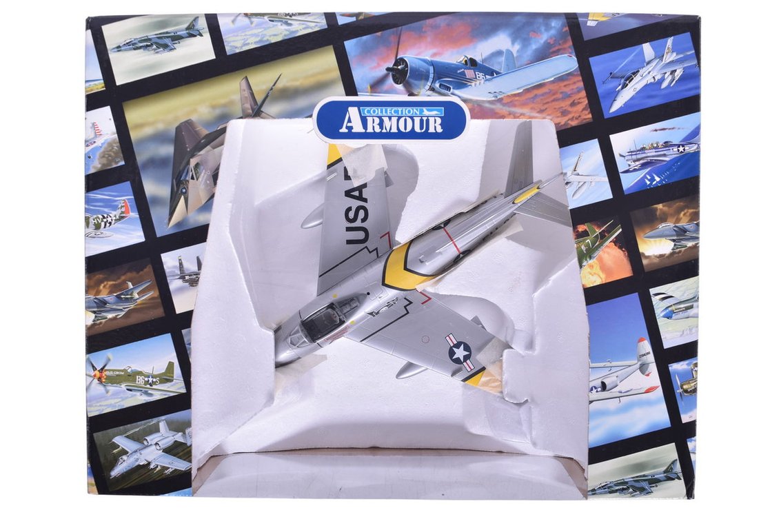 Franklin Mint / Armour Collection 1:48 F86 Sabre USAF Die Cast Military Plane