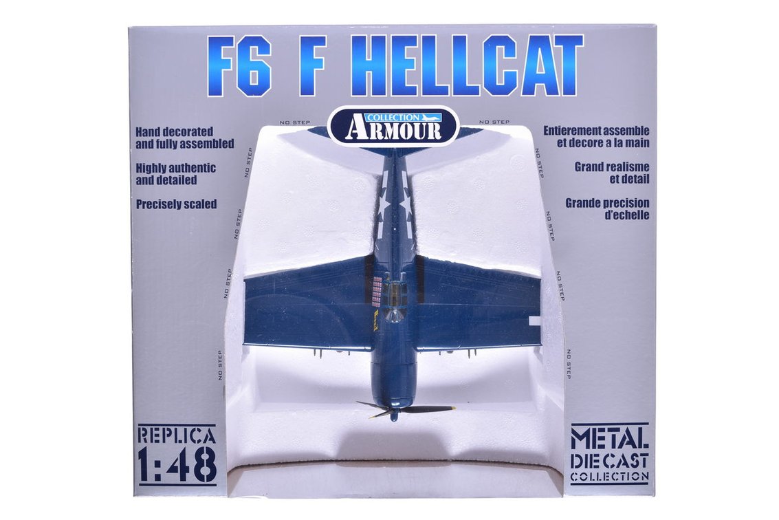 Armour Collection / Franklin Mint 98174 US Navy F-6 F5 Hellcat Diecast Airplane