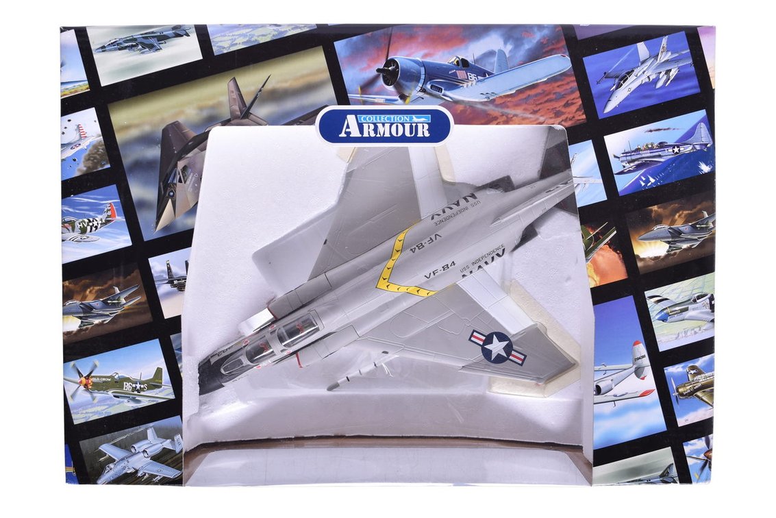 Armour Collection / Franklin Mint 1:48 F4-Phantom Jolly Roger Diecast Jet