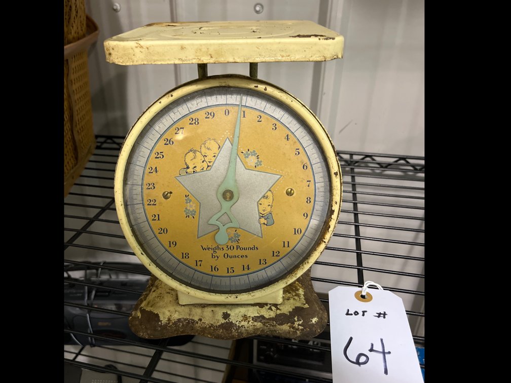 Vintage Baby Scale