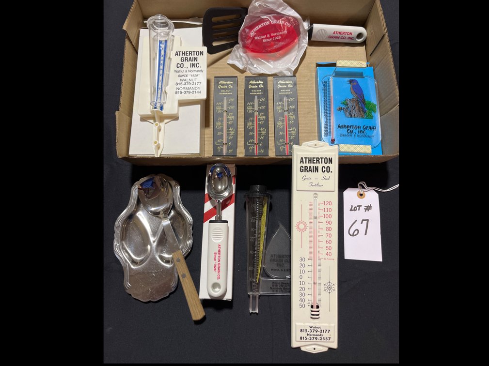 Atherton Grain Advertising Lot