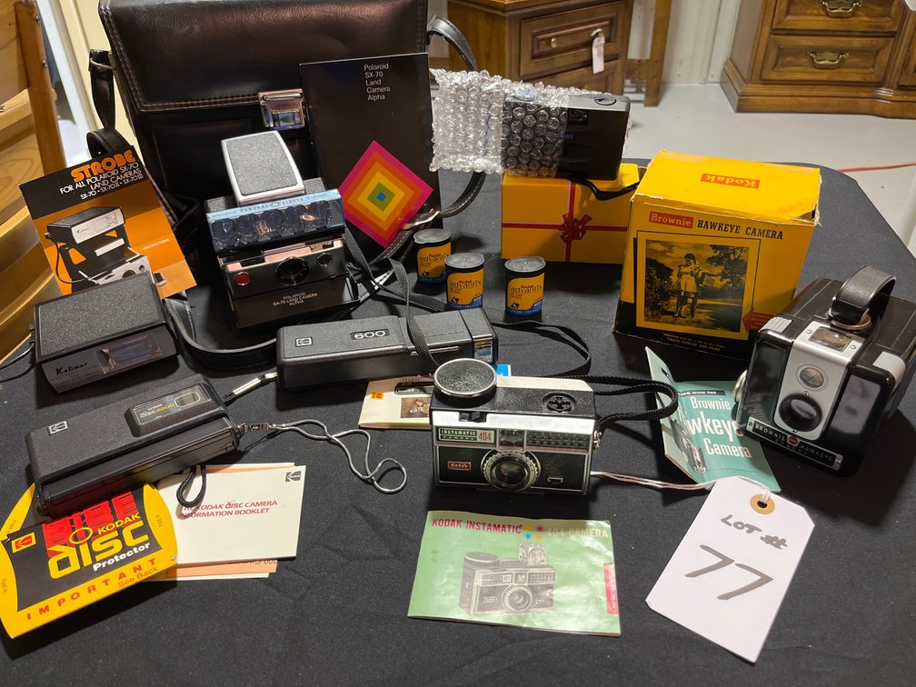 Vintage Kodak Camera Lot