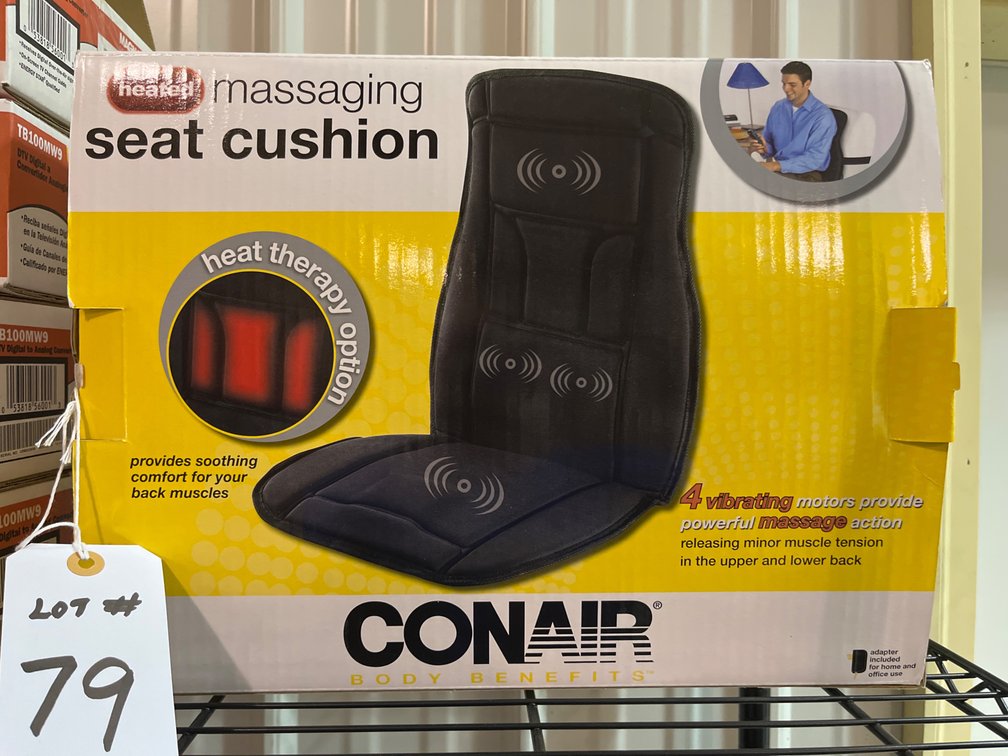 Conair Massaging seat cushion 