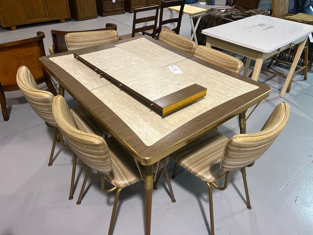Vintage Formica Top Table & Chairs