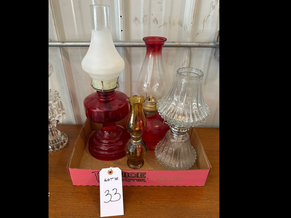4 Kerosene Lanterns