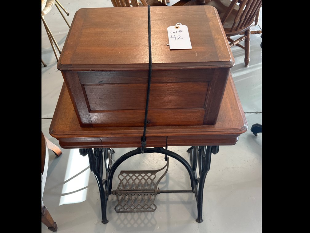 Antique Singer Treadle Machine