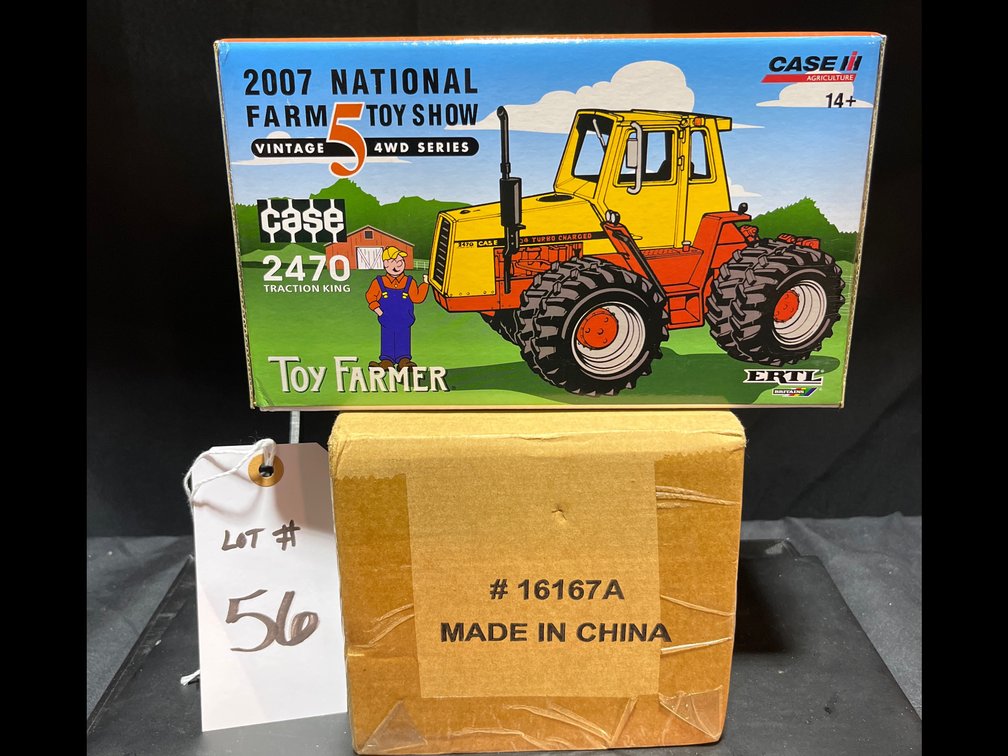 2007 National Farm Toy Show Case 2470 4WD 1/32nd