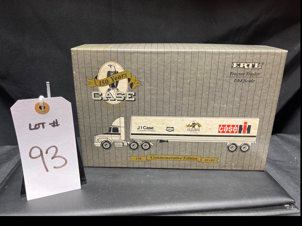 150th Commemorative Edition Case IH Tractor Trailer 1/64th