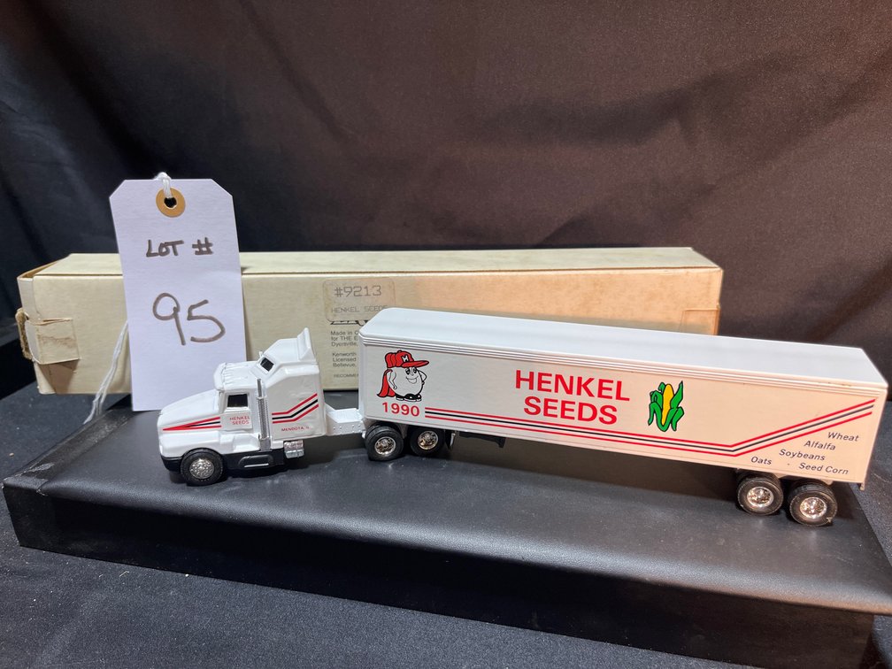 1990 Henkel Seeds Tractor Trailer 1/64th