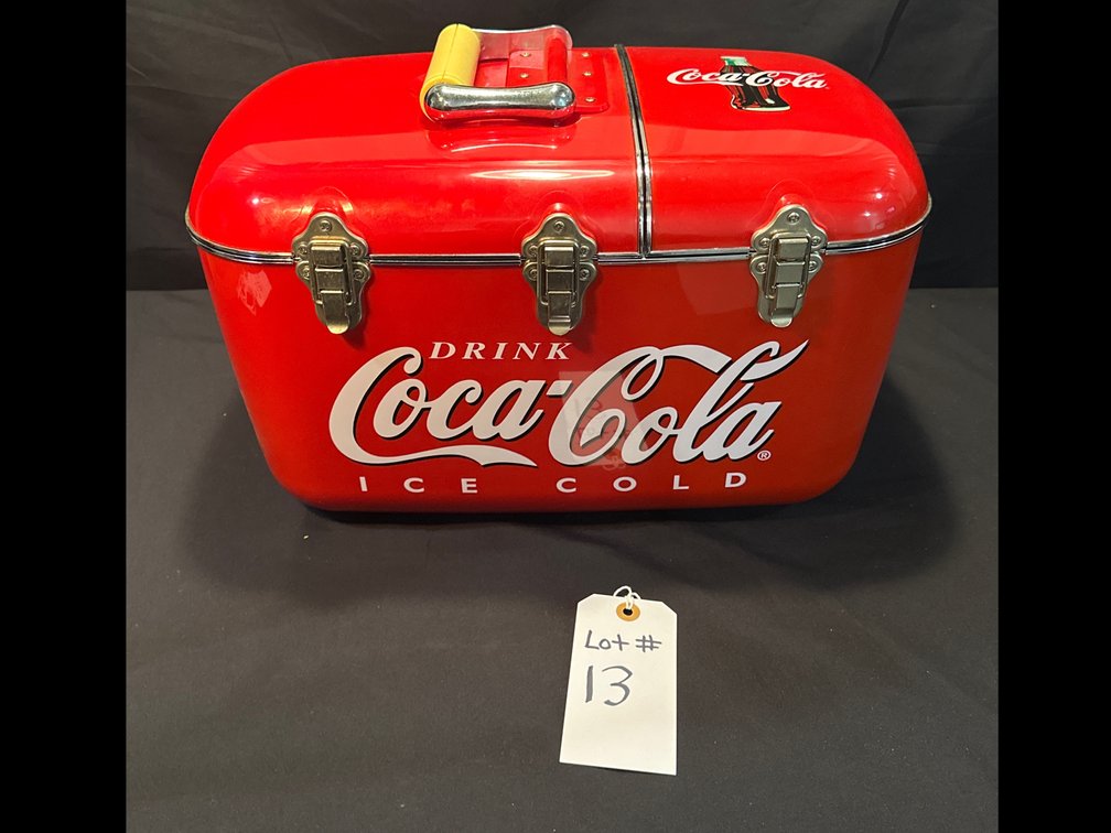 Coca- Cola Cooler/Radio- CD Player 