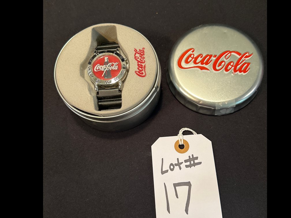 Coca-Cola Watch in Tin