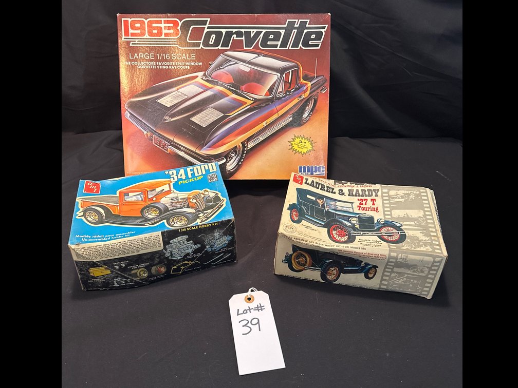 Vintage Model Car and Truck Kits