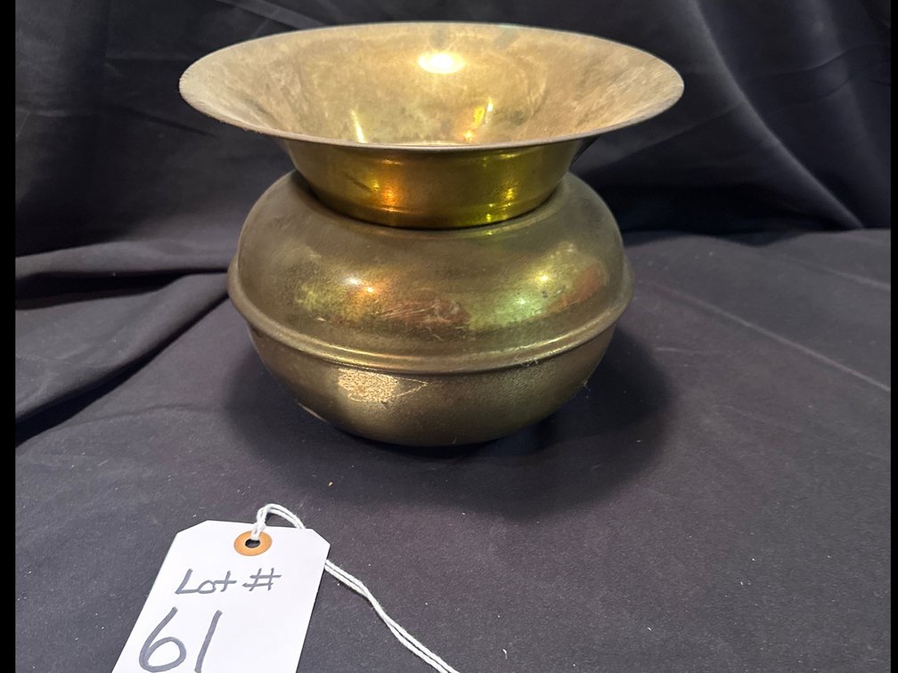 Brass Spittoon