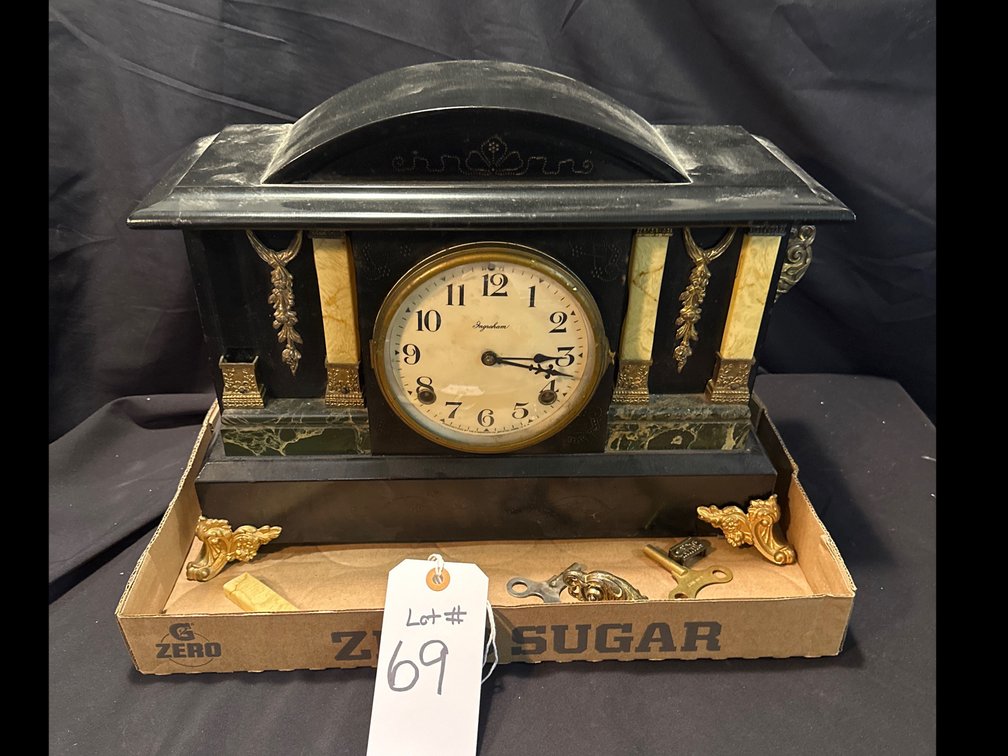 Antique Ingraham Mantle Clock