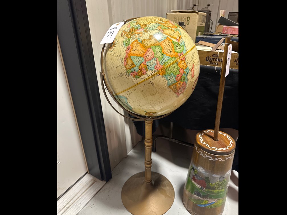 Globe on Stand 