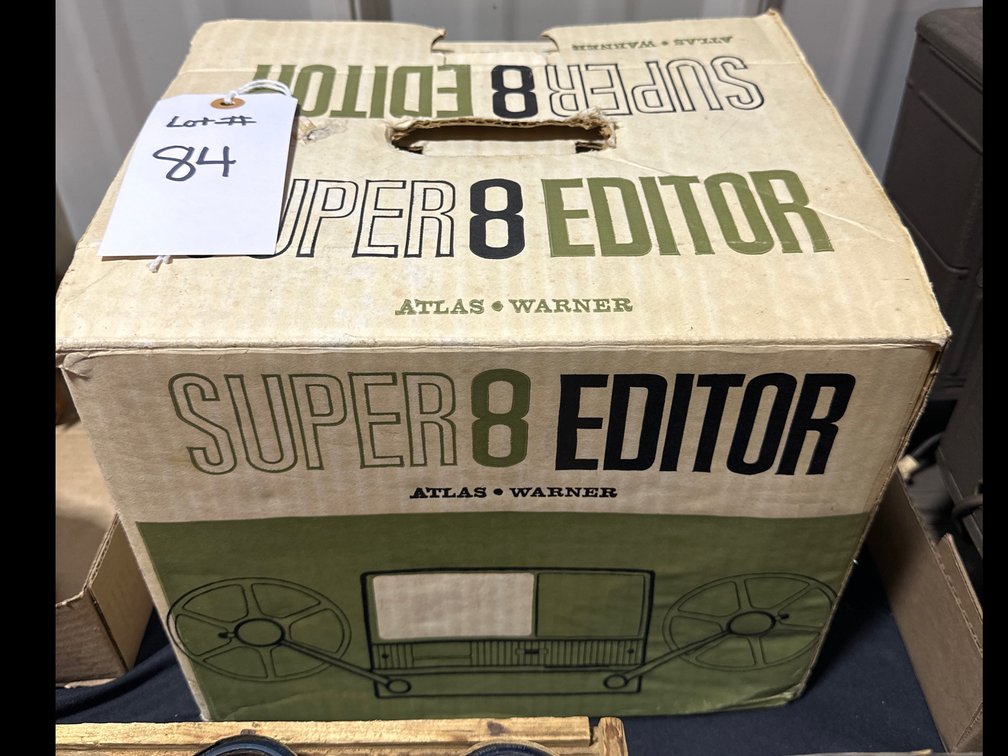 Super 8 Editor Projector