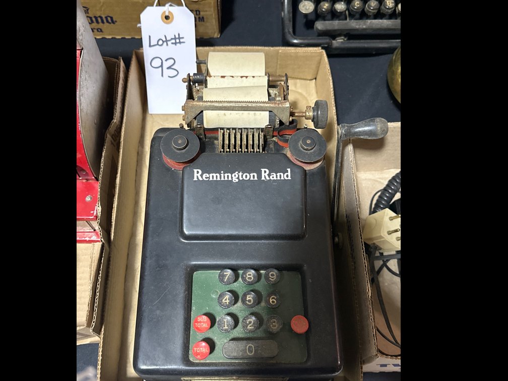 Remington Rand Adding Machine 