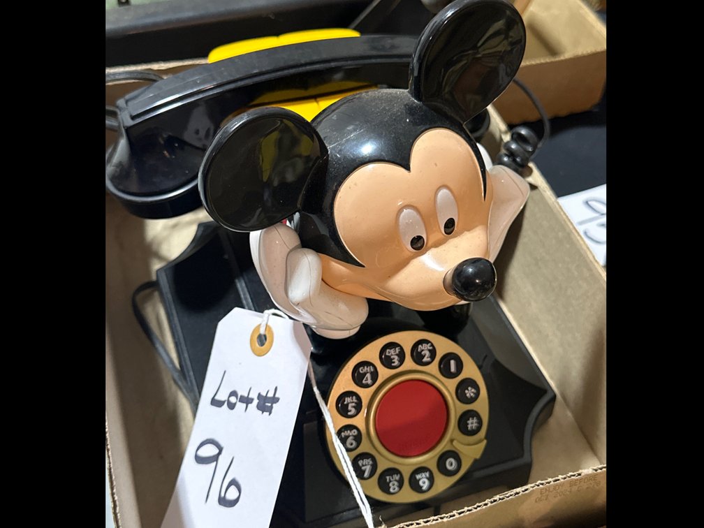 Vintage Mickey Mouse telephone